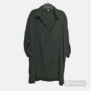 Women's Long Sleeve Top. Black. Size XXL. Ekouaer